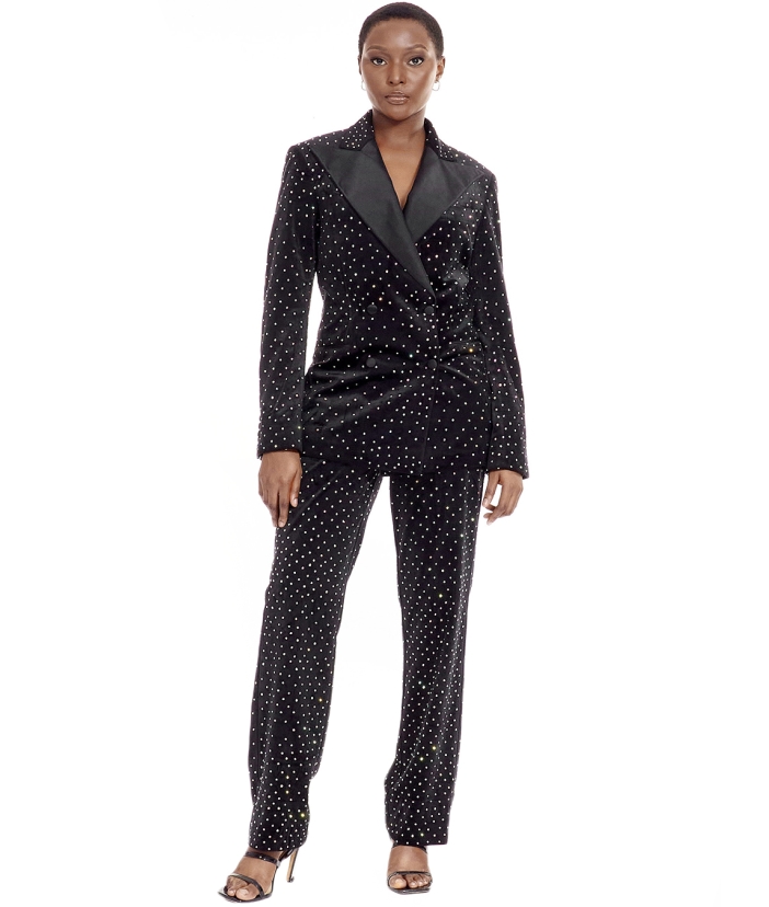 Crystallised Two Piece Suit