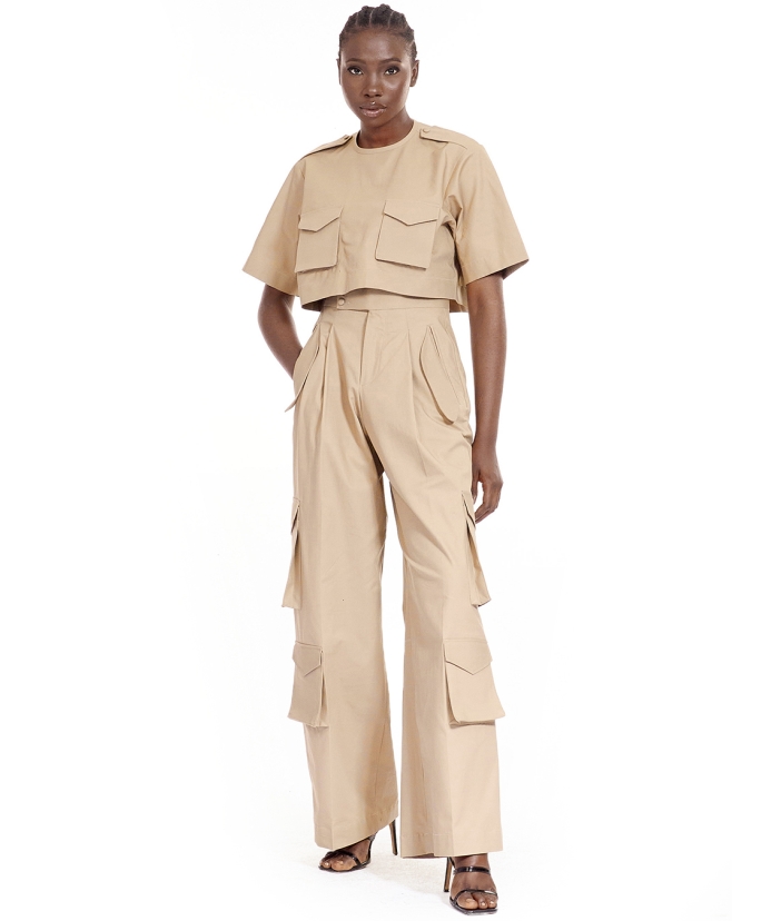 Cargo Crop Top & Pants