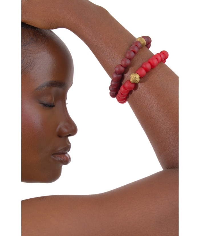 Red and Dark Red Eternal Bracelets