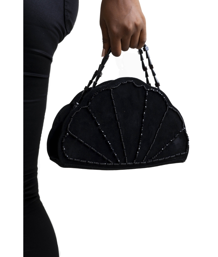 Beaded Fringe Tote