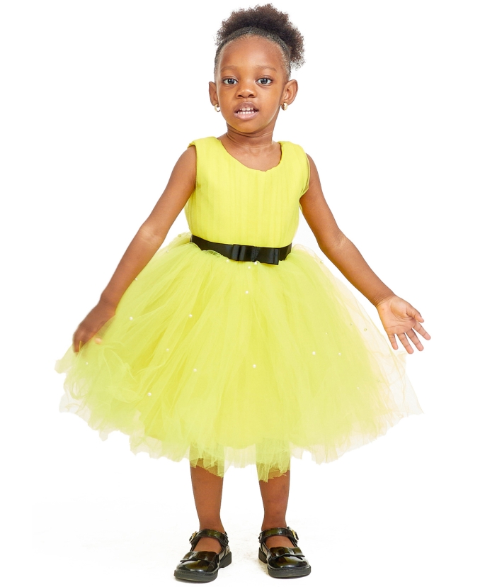 Yellow Ball Dress