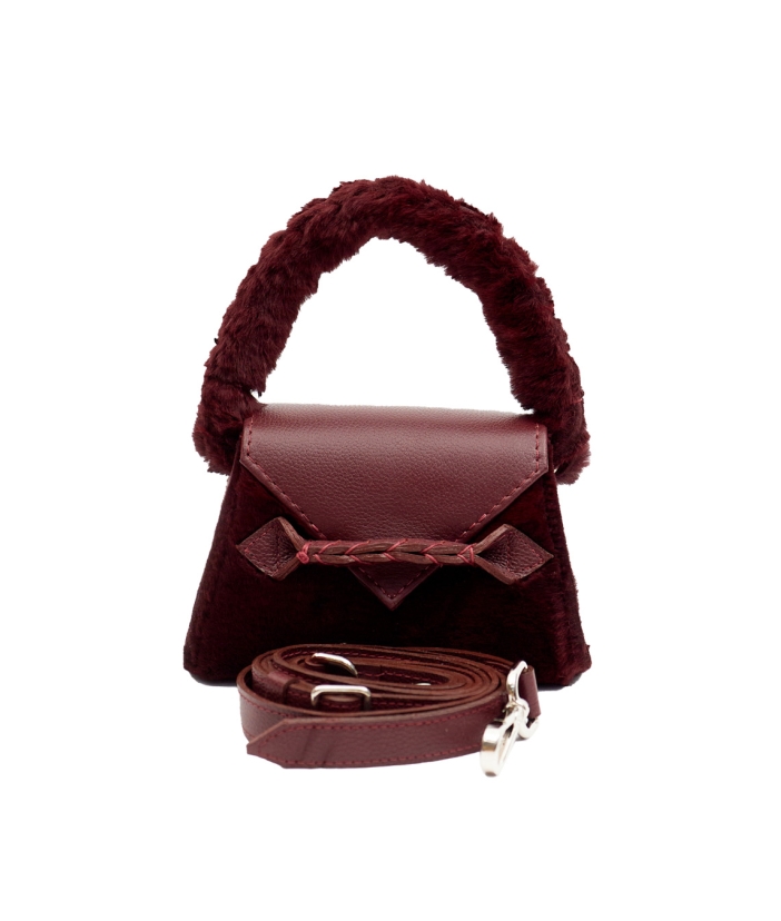Ese Micro Fur Maroon