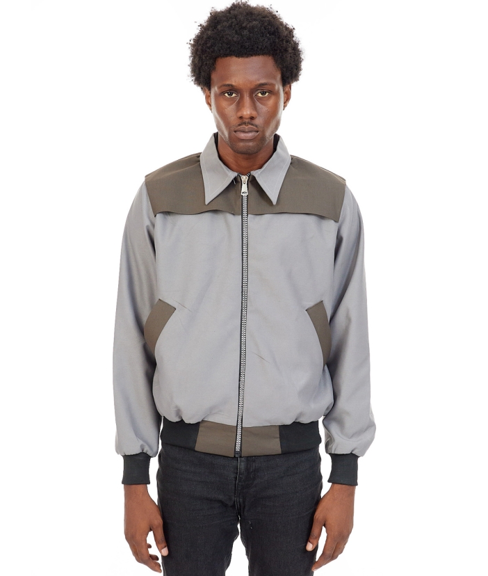 CONTRAST PANELLED JACKET 