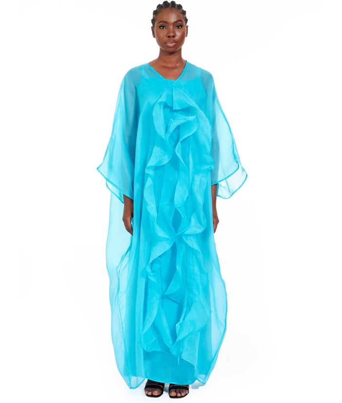 Azure Organza Boubou