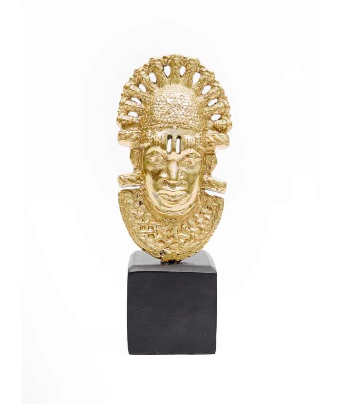 Figurine Reine Idia En Bronze