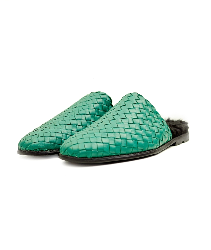 Checkers Mule Green