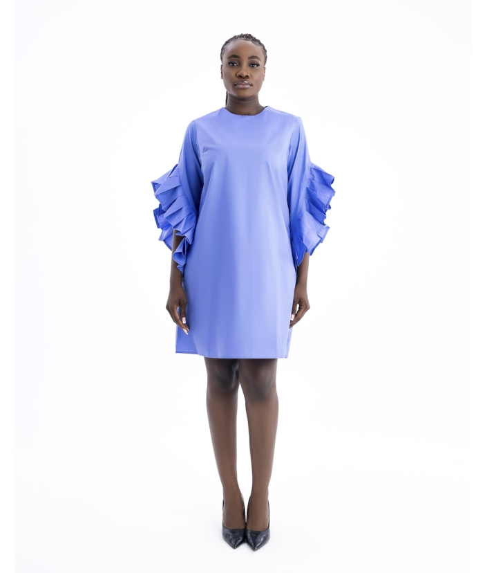 Cotton shift dress