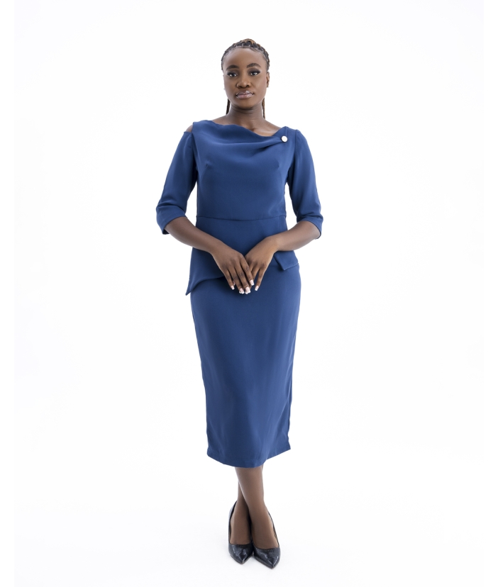 Enigmatic  pencil dress