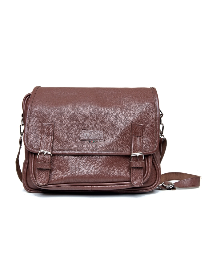 Sling leather bag